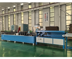 新乡高频焊门窗铝隔条成型设备